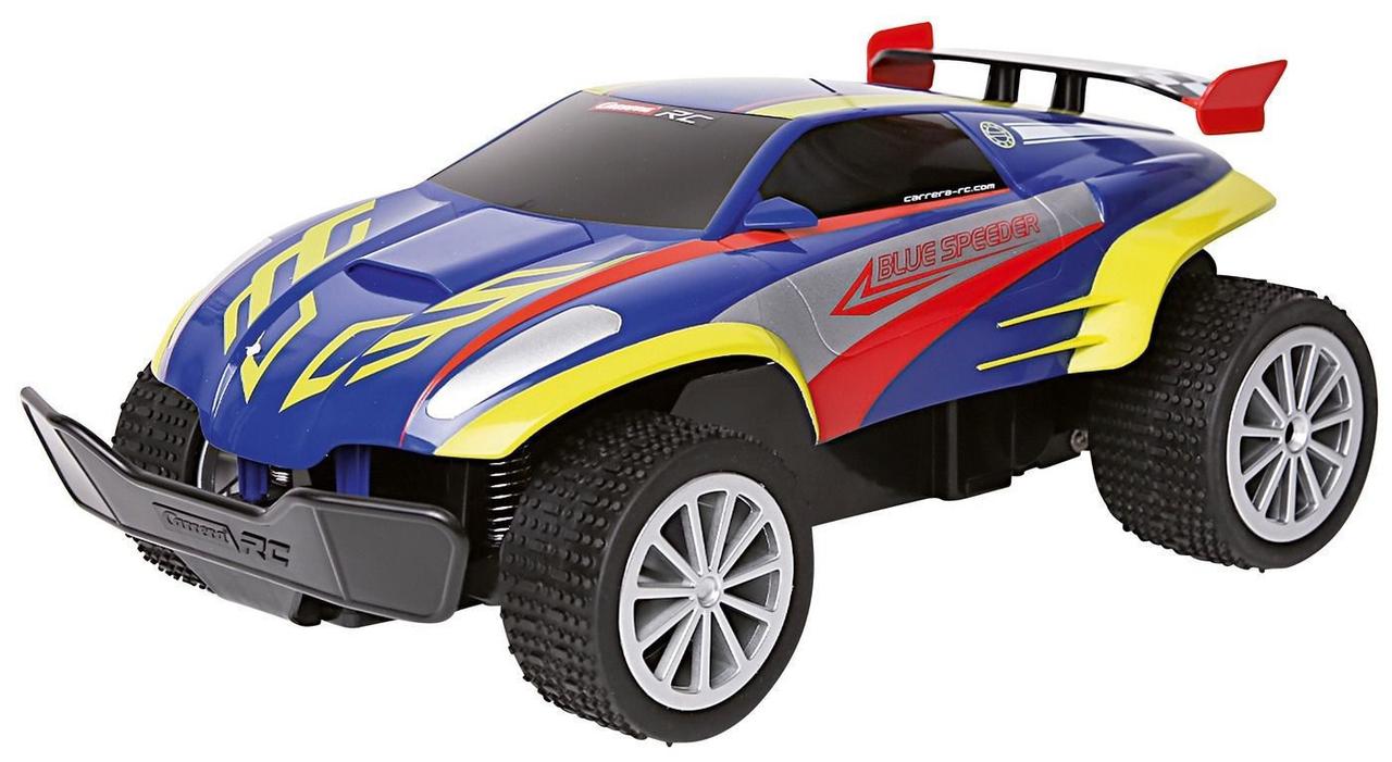 Детская Игрушка Машинка для мальчиков Blue Speeder на радиоуправлении с шасси с пружинами 12 км/ч RC Carrera
Детская Игрушка Машинка для мальчиков Blue Speeder на радиоуправлении с шасси с пружинами 12 км/ч RC Carrera