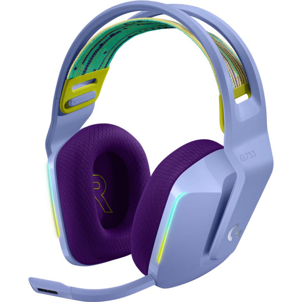 Наушники Logitech G733 Lightspeed Wireless RGB Gaming Headset Lilac (981-000890)
Наушники Logitech G733 Lightspeed Wireless RGB Gaming Headset Lilac (981-000890)