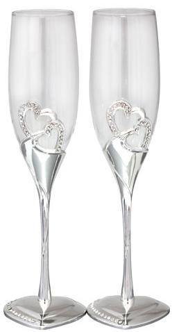 Набор 2 фужера Wedding Two Hearts для шампанского 220мл, стекло+металл Samp;T ST-7047-11
Набор 2 фужера Wedding Two Hearts для шампанского 220мл, стекло+металл Samp;T ST-7047-11
