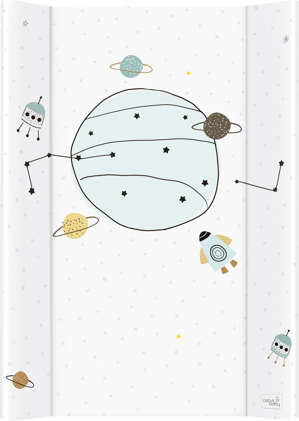 Пеленальная доска Ceba Baby 70x50 см на кровать 120x60 см Candy Andy Cosmo 2 (W-200-121-621)
Пеленальная доска Ceba Baby 70x50 см на кровать 120x60 см Candy Andy Cosmo 2 (W-200-121-621)