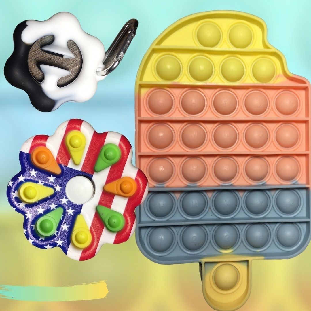 Игрушки Антистресс Поп ит Мороженое + Симпл Димпл simple dimple Цветок Спинер + Снапперс Znapperz Черный
Игрушки Антистресс Поп ит Мороженое + Симпл Димпл simple dimple Цветок Спинер + Снапперс Znapperz Черный