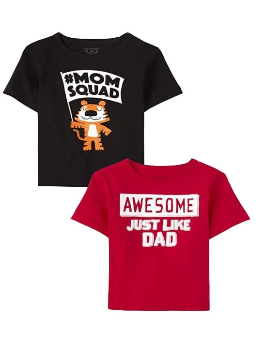 Набор футболок The Children's Place Baby And Boys Mom And Dad Graphic Tee 2 шт 110 см
Набор футболок The Children's Place Baby And Boys Mom And Dad Graphic Tee 2 шт 110 см