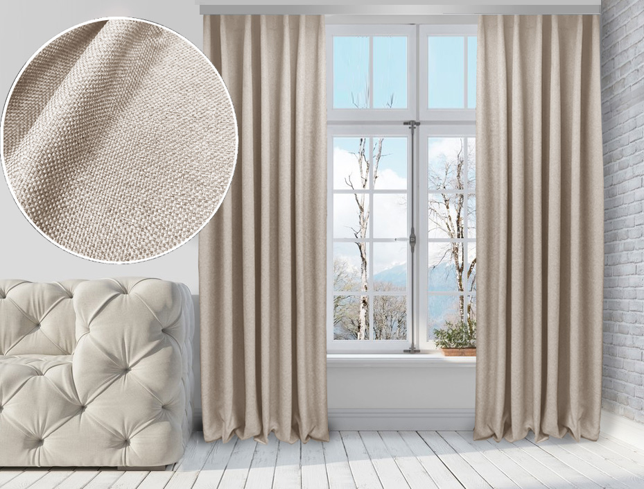 Комплект штор Di&Di Лен-Димаут 200х265 2 шт Светло-бежевых
Комплект штор Di&Di Лен-Димаут 200х265 2 шт Светло-бежевых