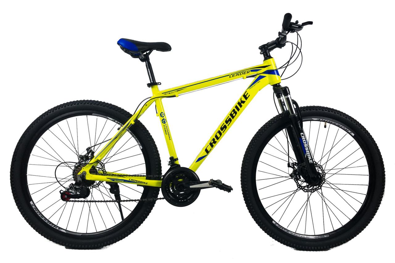 Велосипед спортивный горный спортивный CROSSBIKE LEADER 29" 21" 2021 НЕОНОВЫЙ ЖЕЛТЫЙ
Велосипед спортивный горный спортивный CROSSBIKE LEADER 29" 21" 2021 НЕОНОВЫЙ ЖЕЛТЫЙ