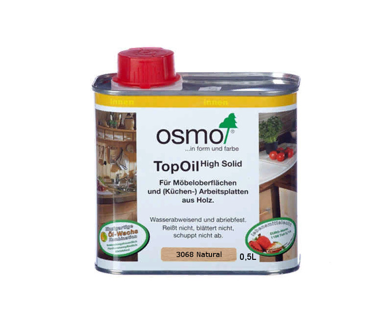 Масло с твердым воском OSMO TOPOIL для мебели и столешниц 3068 - Натуральный тон 0,5л
Масло с твердым воском OSMO TOPOIL для мебели и столешниц 3068 - Натуральный тон 0,5л
