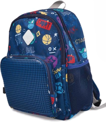 Рюкзак Upixel Futuristic Kids School Bag Basketball для мальчиков 650 г 27х37х14 см 14.5 л Синий (6955185810484)
Рюкзак Upixel Futuristic Kids School Bag Basketball для мальчиков 650 г 27х37х14 см 14.5 л Синий (6955185810484)