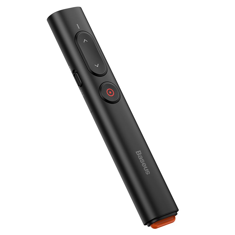 Лазерна указка Baseus Orange Dot PPT wireless Presenter (Youth)(Accessories: No. 7 battery *1) (ACFYB-A01)
Лазерна указка Baseus Orange Dot PPT wireless Presenter (Youth)(Accessories: No. 7 battery *1) (ACFYB-A01)