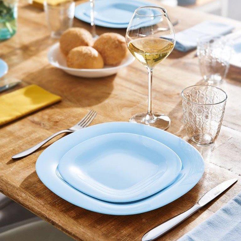 Набор десертных тарелок 24 шт. Luminarc Carine Light Blue 19 х 19 см квадратные стеклокерамические голубые (LUM-P4245)
Набор десертных тарелок 24 шт. Luminarc Carine Light Blue 19 х 19 см квадратные стеклокерамические голубые (LUM-P4245)