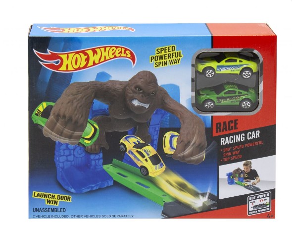 Трек - запуск для машинок Hot Wheels Месть обезьяны для мальчика + 2 машинки ( Т328)
Трек - запуск для машинок Hot Wheels Месть обезьяны для мальчика + 2 машинки ( Т328)