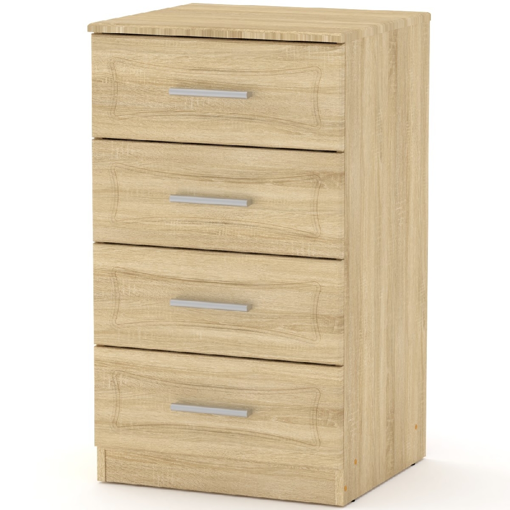 Комод KOMPANIT 4А МДФ Дуб 
Комод KOMPANIT 4А МДФ Дуб