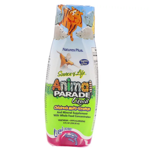 Жидкие Витамины для детей, Animal Parade Liquid, Nature's Plus 236мл Тропические ягоды (36375129)
Жидкие Витамины для детей, Animal Parade Liquid, Nature's Plus 236мл Тропические ягоды (36375129)