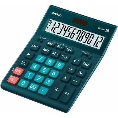 Калькулятор настольный Casio 12 разрядный 209 * 155 * 34.5 мм темно-зеленый (GR-12CDG-W-EP)
Калькулятор настольный Casio 12 разрядный 209 * 155 * 34.5 мм темно-зеленый (GR-12CDG-W-EP)