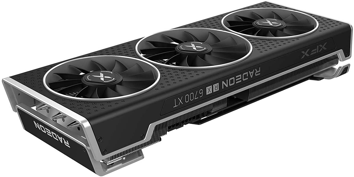 Видеокарта XFX AMD Radeon RX 6700 XT 12Gb Speedster QICK319 BLACK (RX-67XTYPBDP)
Видеокарта XFX AMD Radeon RX 6700 XT 12Gb Speedster QICK319 BLACK (RX-67XTYPBDP)