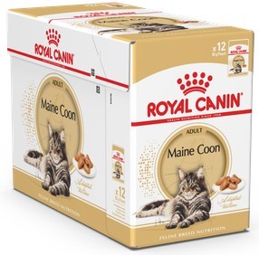 Упаковка влажного корма для котов от 15 месяцев Royal Canin Maine Coon Adult в соусе 12 шт по 85 г (9003579001202)
Упаковка влажного корма для котов от 15 месяцев Royal Canin Maine Coon Adult в соусе 12 шт по 85 г (9003579001202)