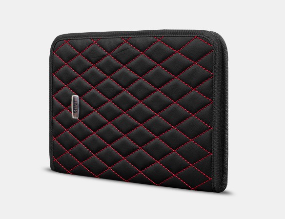 Органайзер для документов А4 Mini от Carbag Черный с красной строчкой и черной окантовкой
Органайзер для документов А4 Mini от Carbag Черный с красной строчкой и черной окантовкой