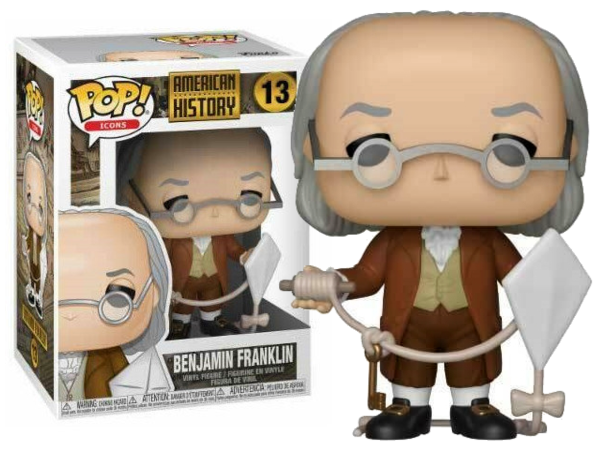 Фигурка Funko Pop Фанко Поп Бенджамин Франклин Американская История American History 10см movies AH BF 13 (CZ00АН BF 13)
Фигурка Funko Pop Фанко Поп Бенджамин Франклин Американская История American History 10см movies AH BF 13 (CZ00АН BF 13)