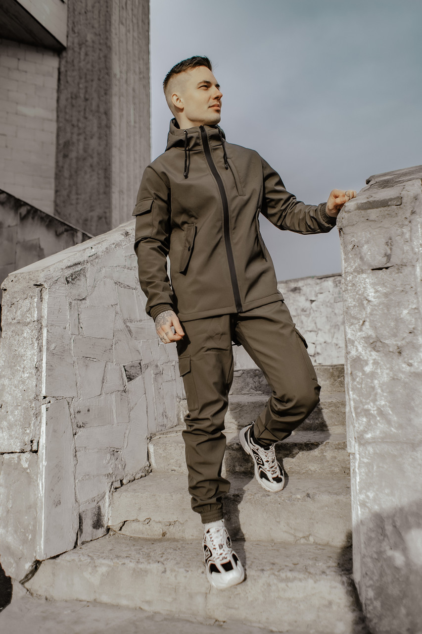 Костюм Чоловічий Демісезонний Intruder Easy Softshell Чорний Хакі M (001SAG 2254)
Костюм Чоловічий Демісезонний Intruder Easy Softshell Чорний Хакі M (001SAG 2254)