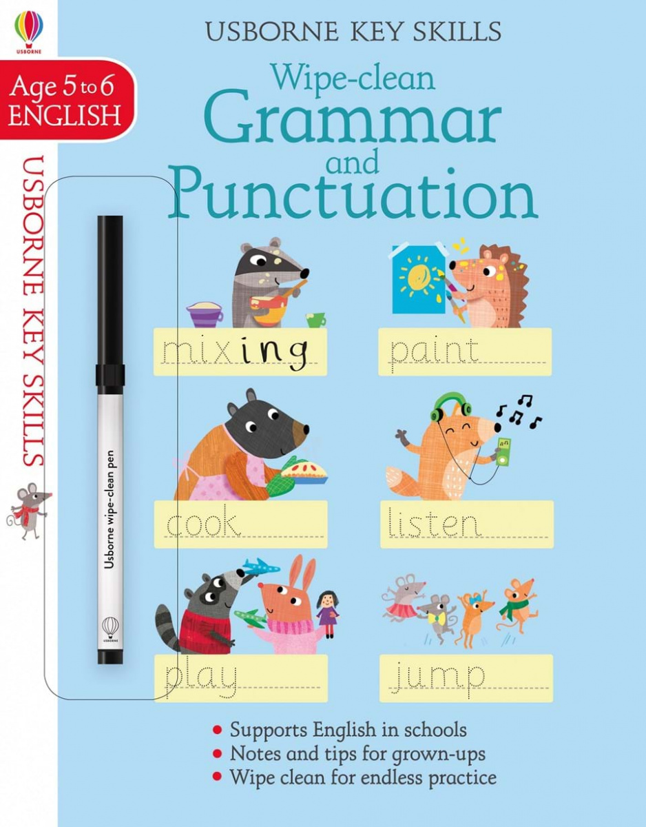 Детская книга Usborne Усборн Совершенная грамматика и пунктуация 5-6, англ. язык (9781474922371)
Детская книга Usborne Усборн Совершенная грамматика и пунктуация 5-6, англ. язык (9781474922371)