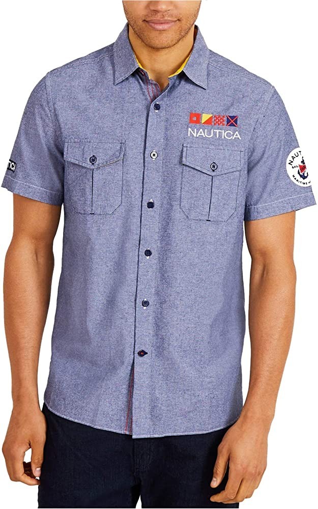 Рубашка Nautica Chambray - на пуговицах для мужчин,серый ,W82513.р, Рубашка Nautica Chambray - на пуговицах для мужчин,серый ,W82513.р.S.
Рубашка Nautica Chambray - на пуговицах для мужчин,серый ,W82513.р, Рубашка Nautica Chambray - на пуговицах для мужчин,серый ,W82513.р.S.