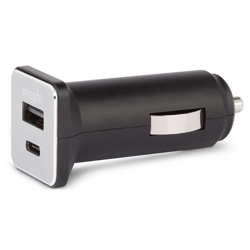 Автомобильное зарядное устройство Moshi QuikDuo Car Charger USB-C PD/QC Black (36 W)
Автомобильное зарядное устройство Moshi QuikDuo Car Charger USB-C PD/QC Black (36 W)