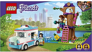Конструктор "Машина скорой ветеринарной помощи", 304 деталей, 41445 - LEGO Friends (20-982928)
Конструктор "Машина скорой ветеринарной помощи", 304 деталей, 41445 - LEGO Friends (20-982928)