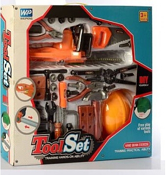 Игровой набор инструментов A99-1 "Tool Set", с оранжевой каской - Bambi (20-953291)
Игровой набор инструментов A99-1 "Tool Set", с оранжевой каской - Bambi (20-953291)