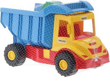Грузовик с трактором "Multi truck", желтая кабина, синий кузов - Wader (20-313475)
Грузовик с трактором "Multi truck", желтая кабина, синий кузов - Wader (20-313475)