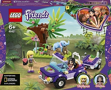 Конструктор "Спасение слоненка в джунглях", 41421 - LEGO Friends (20-892689)
Конструктор "Спасение слоненка в джунглях", 41421 - LEGO Friends (20-892689)