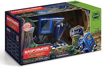 Магнитный конструктор "Тираннозавр", 15 элементов - Magformers (20-619070)
Магнитный конструктор "Тираннозавр", 15 элементов - Magformers (20-619070)