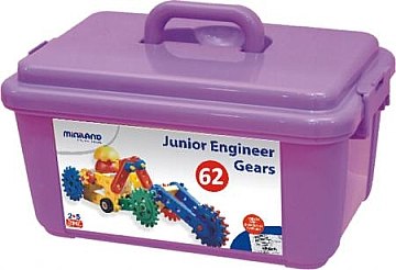 Конструктор с шестеренками" Junior Engineer Gears", 62 дет. - Miniland (20-889913)
Конструктор с шестеренками" Junior Engineer Gears", 62 дет. - Miniland (20-889913)