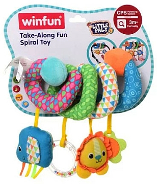 Подвеска на кроватку спиральная - WinFun (20-986066) 
Подвеска на кроватку спиральная - WinFun (20-986066)