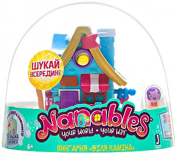 Фигурка серии Small House "Зимняя страна чудес. Книжный магазин "У камина" - Nanables (20-811934)
Фигурка серии Small House "Зимняя страна чудес. Книжный магазин "У камина" - Nanables (20-811934)