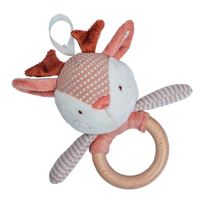 Погремушка Elfiki and friends Косуля Руби с деревянным прорезывателем (ІГ-0112) (10-555633)
Погремушка Elfiki and friends Косуля Руби с деревянным прорезывателем (ІГ-0112) (10-555633)