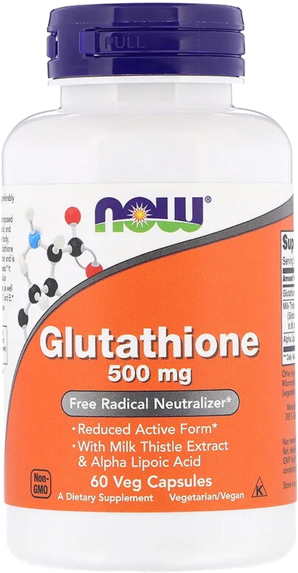 Глутатион, Glutathione, Now Foods 500 мг, 60 вегетарианских капсул (733739001047)
Глутатион, Glutathione, Now Foods 500 мг, 60 вегетарианских капсул (733739001047)
