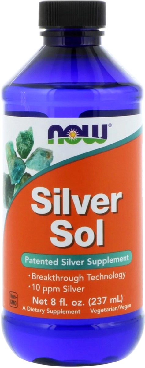 Коллоидное Серебро, Now Foods Silver Sol, 8 жидких унций (237 мл) (733739014085)
Коллоидное Серебро, Now Foods Silver Sol, 8 жидких унций (237 мл) (733739014085)