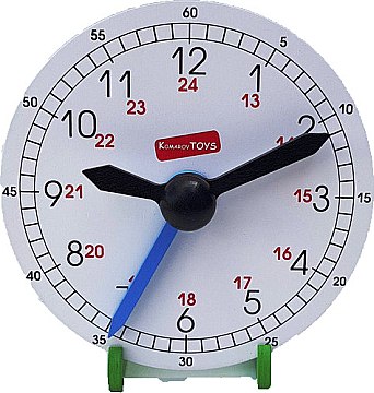 Обучающие деревянные часы, макет - KomarovToys (20-620770)
Обучающие деревянные часы, макет - KomarovToys (20-620770)