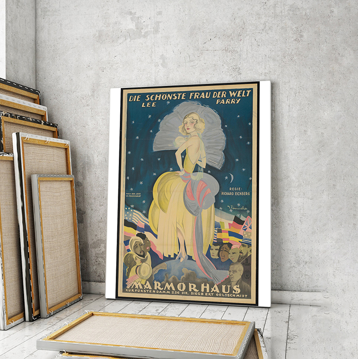 Модульная картина Artel «Самая красивая женщина в мире», 1924. Режиссёр Рихард Айхберг 150x100 см
Модульная картина Artel «Самая красивая женщина в мире», 1924. Режиссёр Рихард Айхберг 150x100 см