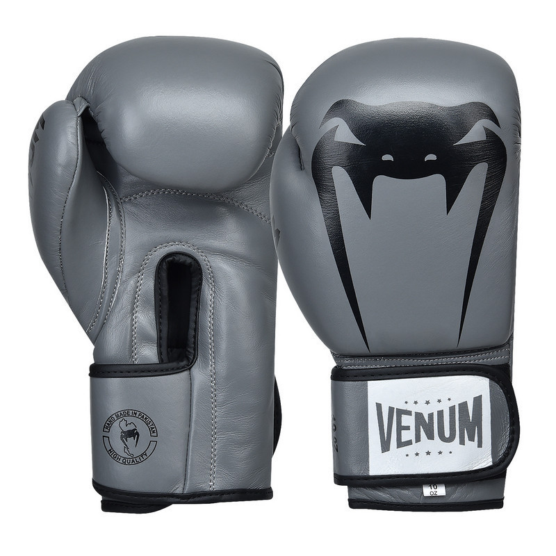 Перчатки для бокса и единоборств Venum Giant Heroe кожаные 8315 Grey-Black 12 унций
Перчатки для бокса и единоборств Venum Giant Heroe кожаные 8315 Grey-Black 12 унций