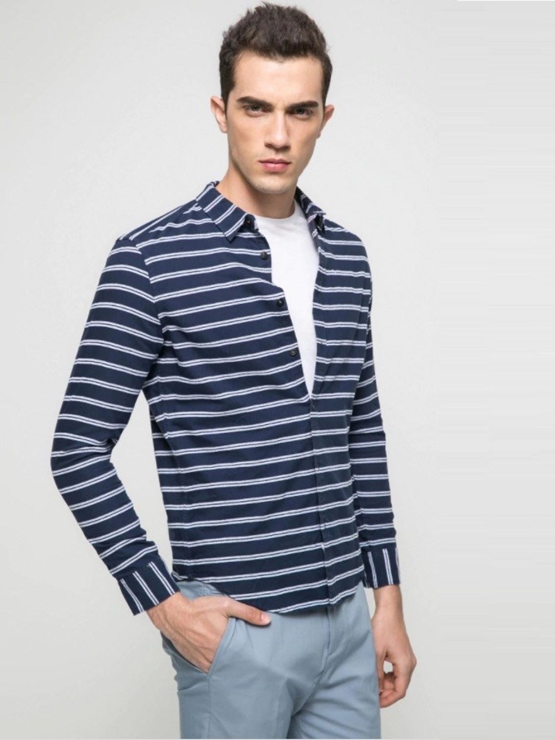 Рубашка в полосу Jack & Jones 217105509 Синий, Рубашка в полосу Jack & Jones 217105509 2XL Синий
Рубашка в полосу Jack & Jones 217105509 Синий, Рубашка в полосу Jack & Jones 217105509 2XL Синий