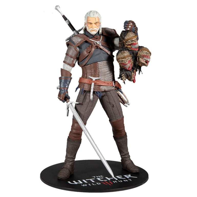 Фигурка Ведьмак 30 см Геральт из Ривии The Witcher Geralt of Rivia McFarlane 13441-4
Фигурка Ведьмак 30 см Геральт из Ривии The Witcher Geralt of Rivia McFarlane 13441-4