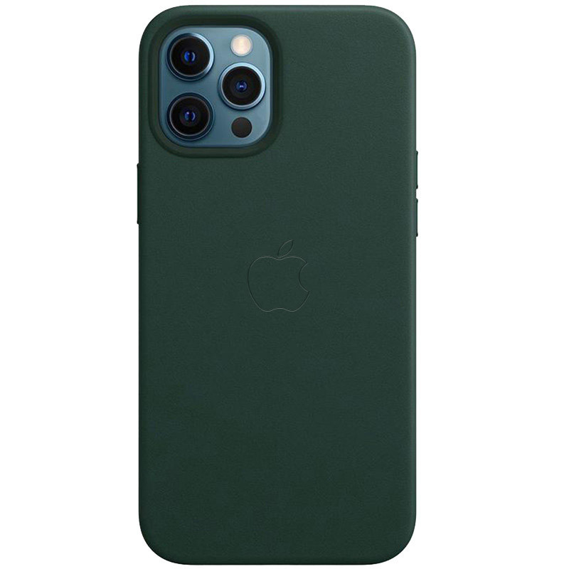 Кожаный чехол Leather Case (+++) with MagSafe and Animation для Apple iPhone 12 Pro / 12 (6.1") Зеленый: Dark Green
Кожаный чехол Leather Case (+++) with MagSafe and Animation для Apple iPhone 12 Pro / 12 (6.1") Зеленый: Dark Green