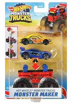 Набор из 2 машинок "Создатель монстров", желтая,синяя - Hot Wheels Mattel (20-988347)
Набор из 2 машинок "Создатель монстров", желтая,синяя - Hot Wheels Mattel (20-988347)