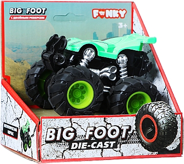 Внедорожник "F1" с двойной фрикцией, металлический, 1:64, зеленый - Funky Toys (20-955047)
Внедорожник "F1" с двойной фрикцией, металлический, 1:64, зеленый - Funky Toys (20-955047)