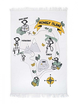 Игровой коврик "Monkey island", 90х130 см - Jollein (20-972974)
Игровой коврик "Monkey island", 90х130 см - Jollein (20-972974)