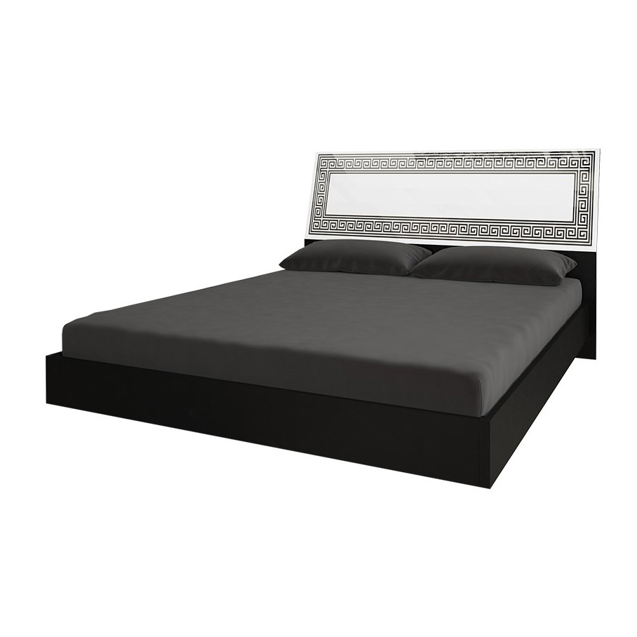 Кровать двуспальная из МДФ 180x200 Виола VL-38-WB MiroMark белый/черный (с каркасом без матраса)
Кровать двуспальная из МДФ 180x200 Виола VL-38-WB MiroMark белый/черный (с каркасом без матраса)