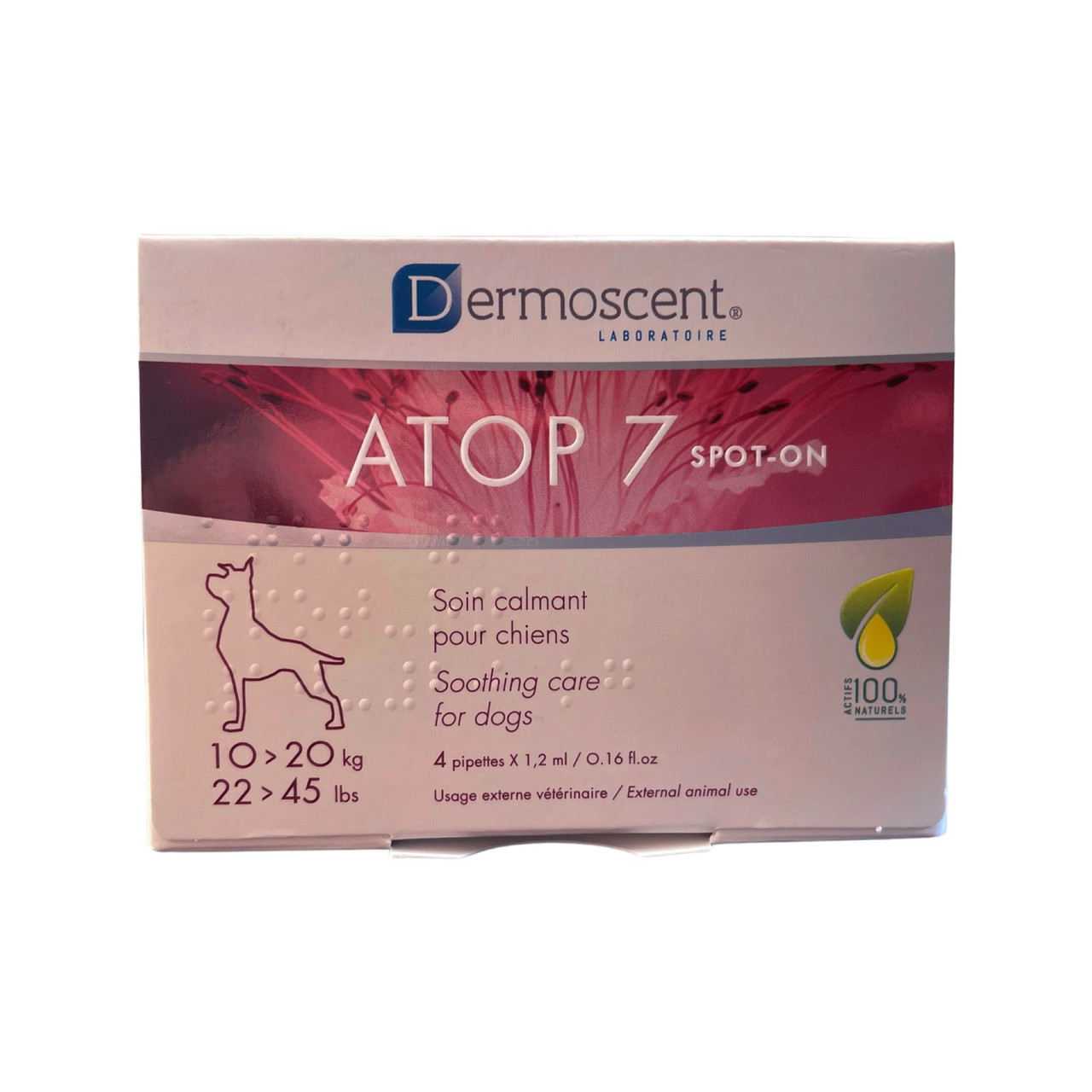 Успокаивающее капли ATOP7 Dermoscent при атопии и аллергии кожи собак и кошек от 10-20кг
Успокаивающее капли ATOP7 Dermoscent при атопии и аллергии кожи собак и кошек от 10-20кг