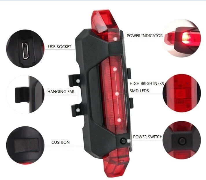 Велосипедный фонарь габаритный задний BC-TL5411 5 светодиодов USB (красный) VELO LTSS-018
Велосипедный фонарь габаритный задний BC-TL5411 5 светодиодов USB (красный) VELO LTSS-018