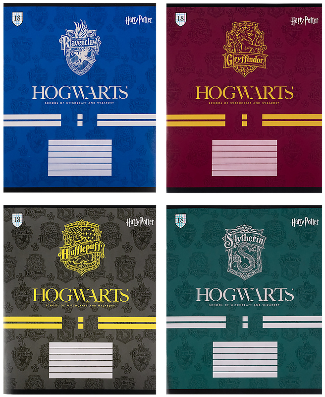 Набор тетрадей ученических Kite Harry Potter 18 листов в клетку 4 дизайна 20 шт (HP21-236-1)
Набор тетрадей ученических Kite Harry Potter 18 листов в клетку 4 дизайна 20 шт (HP21-236-1)