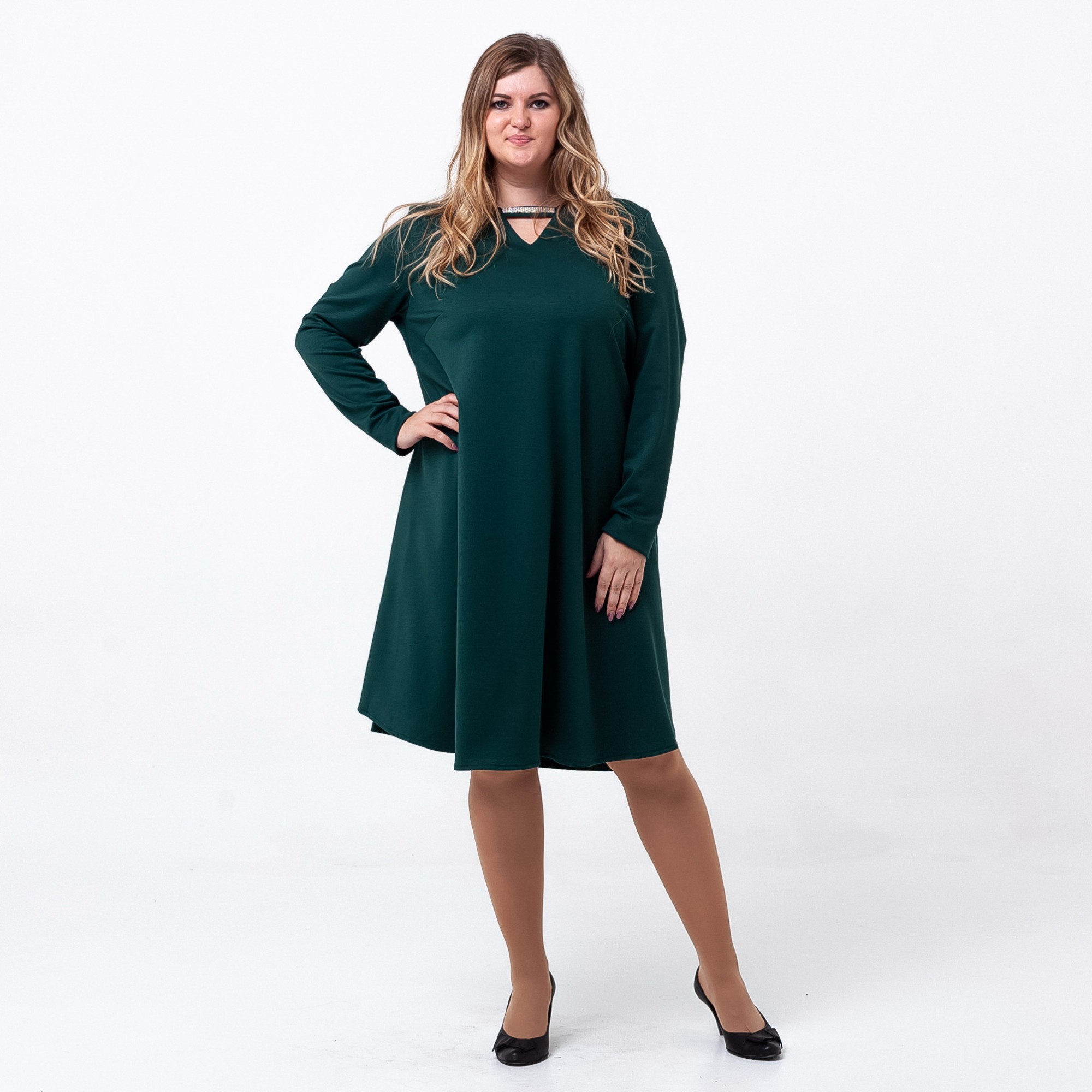 Платье ОДАЛ Трапеция с перемычкой страз  зелёное 1203_I, Платье ОДАЛ Трапеция с перемычкой страз 46 зелёное 1203_I 
Платье ОДАЛ Трапеция с перемычкой страз  зелёное 1203_I, Платье ОДАЛ Трапеция с перемычкой страз 46 зелёное 1203_I