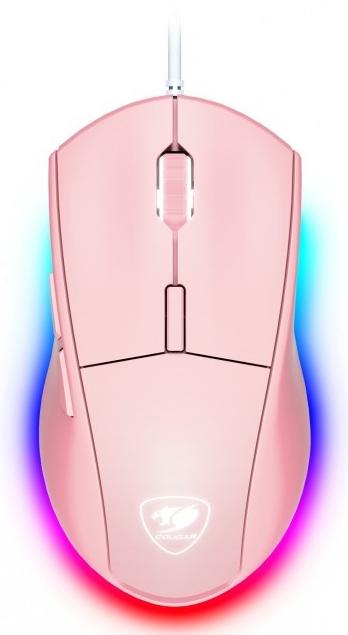 Ігрова провідна миша з підсвіткою Cougar Minos XT USB Gaming Pink (Minos XT Pink)
Ігрова провідна миша з підсвіткою Cougar Minos XT USB Gaming Pink (Minos XT Pink)